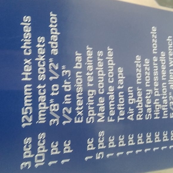 New Good Year 50-PC Air Tool Kit Pro Performance - Picture 5 of 11